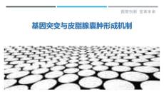 基因突变与皮脂腺囊肿形成机制