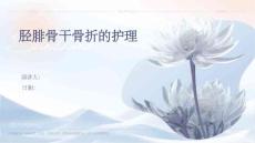 胫腓骨干骨折的护理