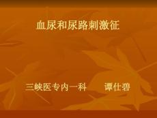 血尿尿频尿急尿痛培训课件