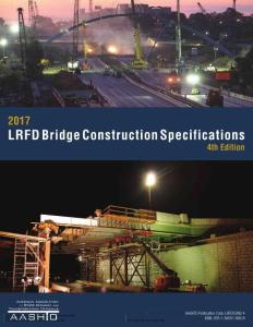 AASHTOLRFDCONS2017AASHTOLRFDBridgeConstructionSpecifications美國橋梁施工規范 1