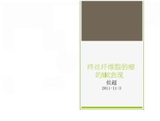 终丝纤维脂肪瘤终丝纤维脂肪瘤