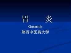 急慢性胃炎胃炎课件课件培训课件