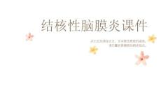结核性脑膜炎课件