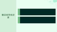 糖尿病肾病讲课