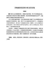 [PDF][精品文]存储虚拟化原理分析及其实现