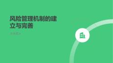 風險管理機制的建立與完善