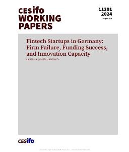 金融科技初創公司：失敗、融資成功與創新能力-Fintech Startups in Germany Firm Failure, Funding Success, and Innovation Capacity 2024