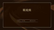 眼底病-精品汇编