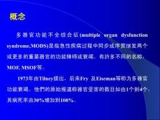 多系統(tǒng)器官衰竭臨床對(duì)策