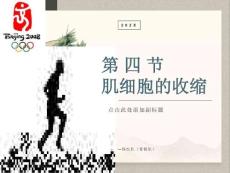 肌肉收缩生理学