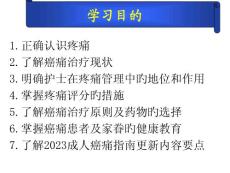癌痛护理管理