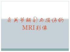 肩关节损伤MRI诊断