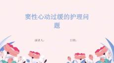 窦性心动过缓的护理问题