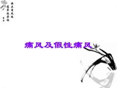 痛风及假性痛风
