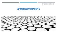 皮脂腺囊肿病因探究-剖析洞察