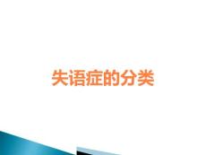 失语症的分类