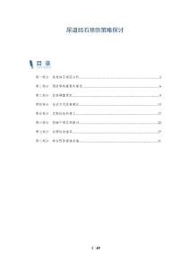 尿道结石预防策略探讨-详解洞察