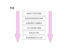 集團組織體系診斷
