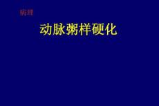 病理-动脉粥样硬化