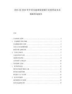 2025至2030年中国双速调浆浆桶行业投资前景及策略咨询报告