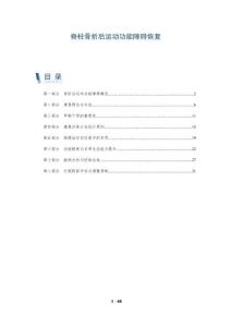 脊柱骨折后运动功能障碍恢复-全面剖析