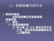 主动脉瓣关闭不全培训课件
