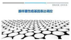 腺样囊性癌基因表达调控-洞察剖析