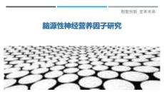 脑源性神经营养因子研究-洞察剖析