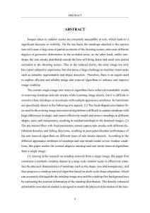 基于多尺度內(nèi)容自適應(yīng)的單幅圖像去雨算法研究