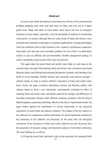 硝酸鈣聯(lián)合復(fù)合菌劑修復(fù)黑臭水體和底泥效果及機(jī)理研究