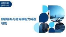 眼静脉压与青光眼视力减退机制-洞察及研究