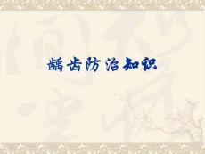 齲齒防治知識PPT精品醫學