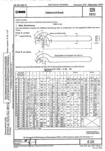 SMS西馬克標準DIN1810
