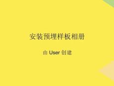 安裝預(yù)埋樣板相冊(cè)完整版資料