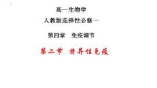 4.2 特異性免疫-課件-2025-2026 高一生物學-人教版選擇必修一