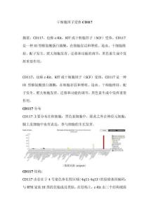 干細胞因子受體CD117