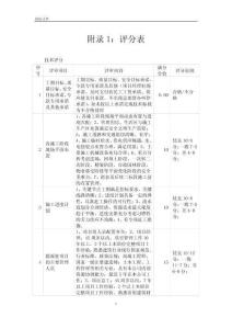 招標文件技術標評分表