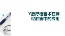 Y放療栓塞術(shù)在神經(jīng)腫瘤中的應(yīng)用