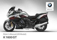 寶馬摩托車用戶手冊(cè)（美版）K models  K 1600 GT 201808