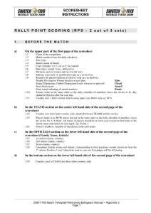 RDM 2009 - App 2 (Scoresheet Instructions)