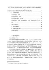 《【自貿(mào)區(qū)的經(jīng)濟(jì)效應(yīng)問題研究相關(guān)概念界定與理論基礎(chǔ)概述】5900字》