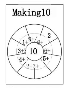 10以內(nèi)加法（十格）