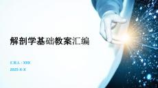 解剖學(xué)基礎(chǔ)教案匯編