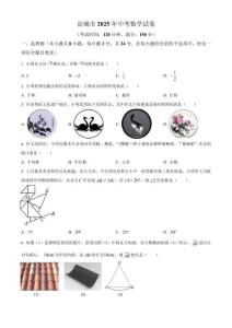2025年江蘇省鹽城市中考數(shù)學(xué)試題