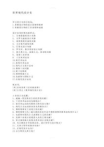 世界現代設計史教學教案