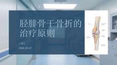 胫腓骨干骨折的治疗原则