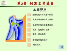 2.1金屬切削刀具的基本知識