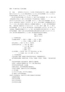 贛州三中2008年高一軍訓安排表