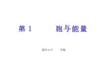 细胞与能量【免费3天-ppt】