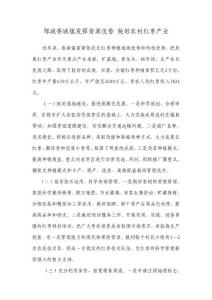 鄒城香城鎮(zhèn)發(fā)揮資源優(yōu)勢(shì) 做好農(nóng)村紅棗產(chǎn)業(yè)